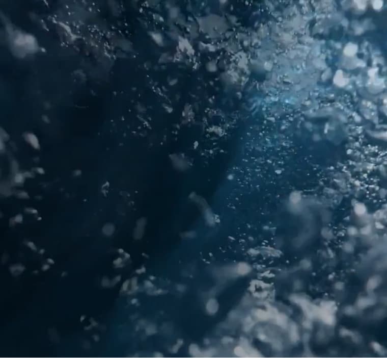 Under water shot of the sea